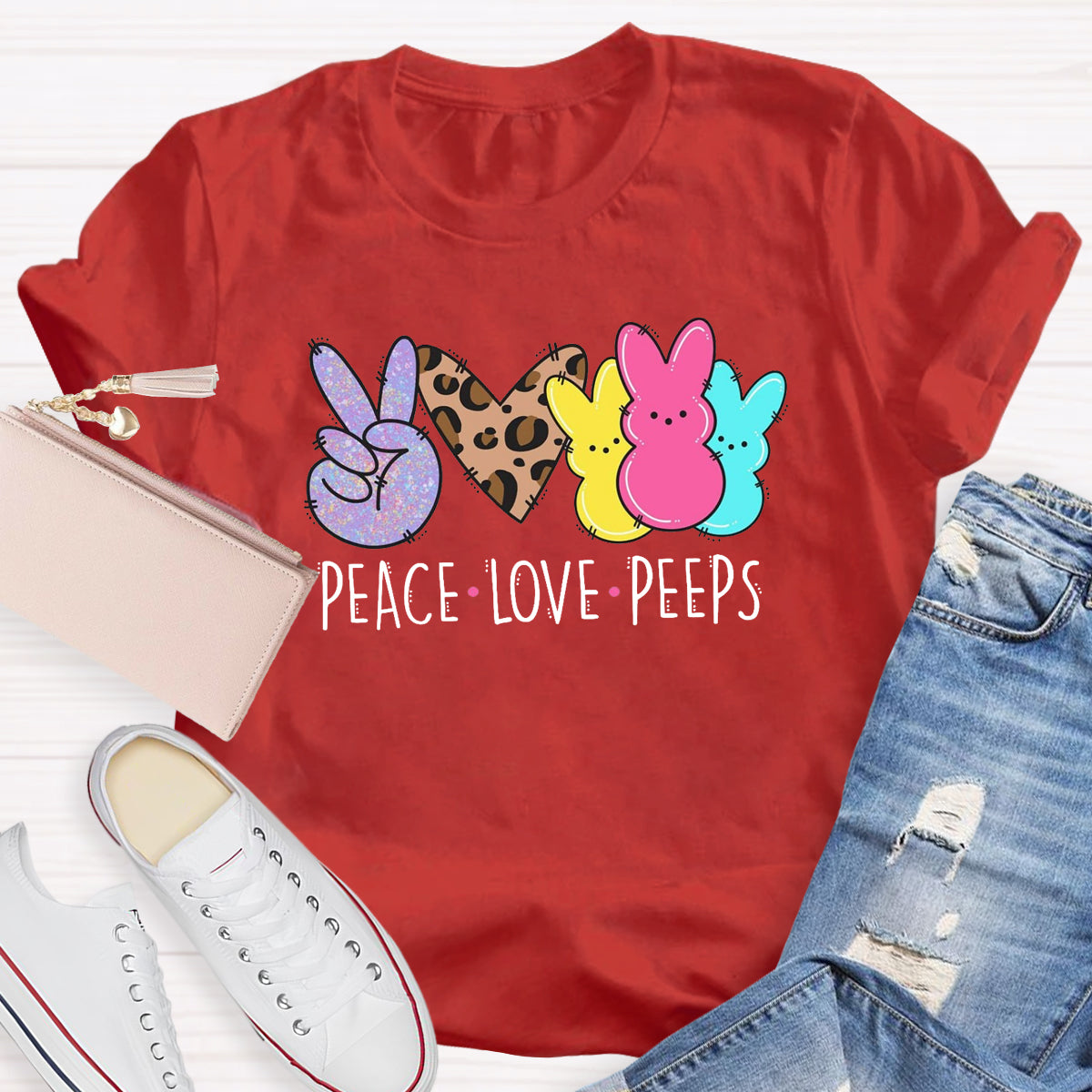 Peace Love Peeps T-Shirt