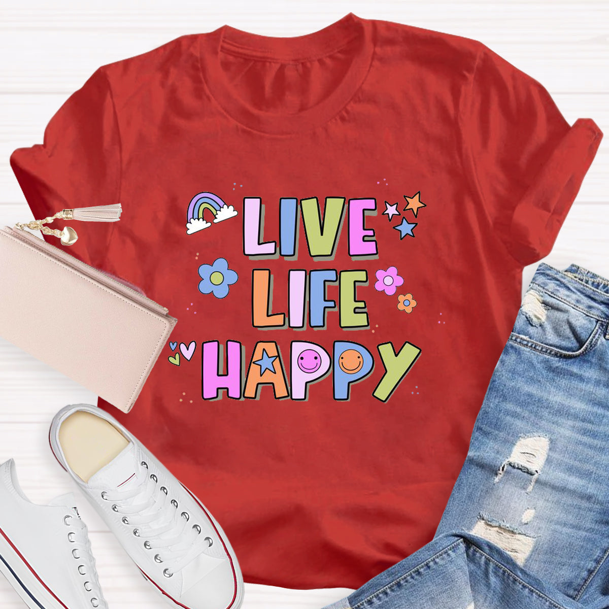 Live Life Happy T-Shirt