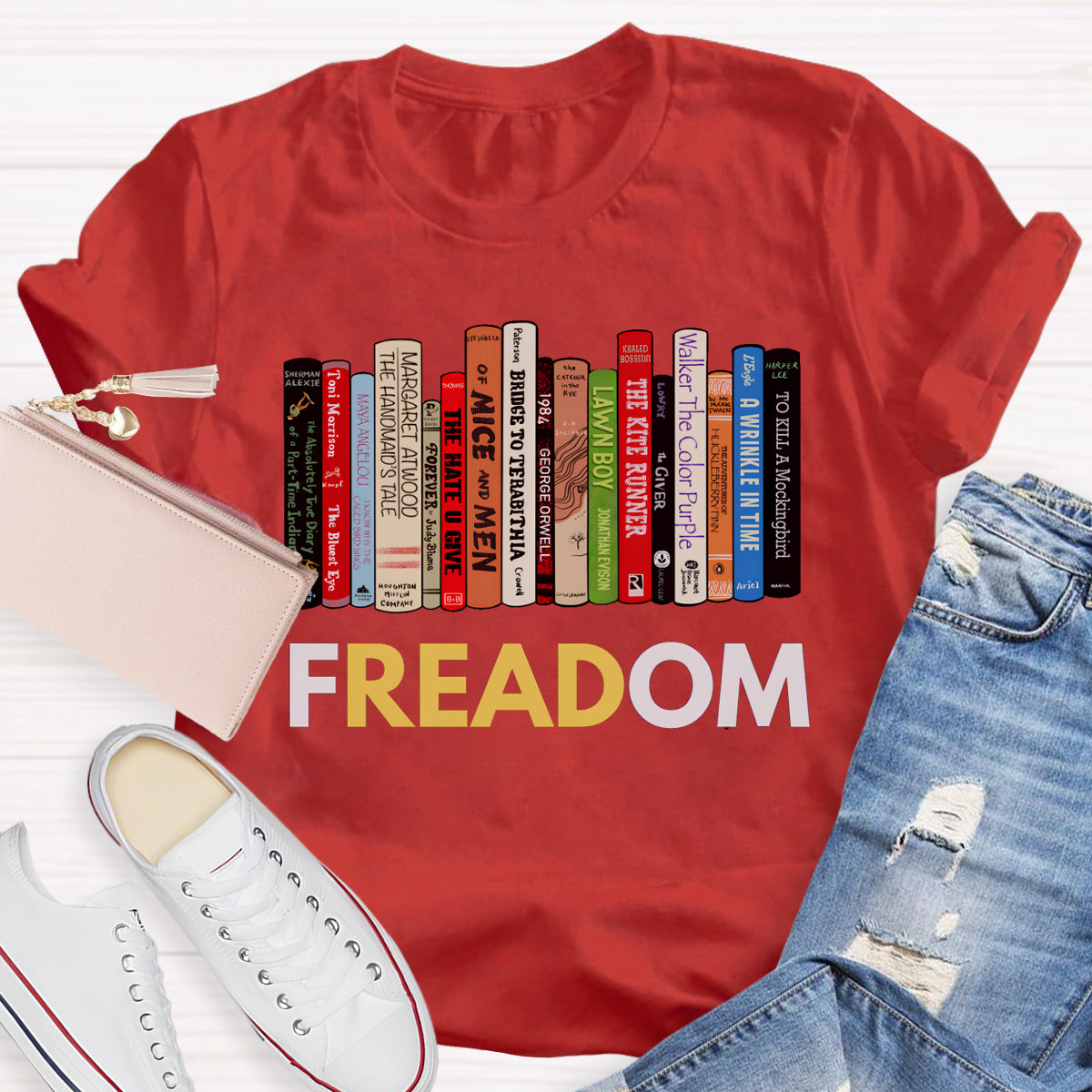 Freedom To Read Teacher T-Shirt