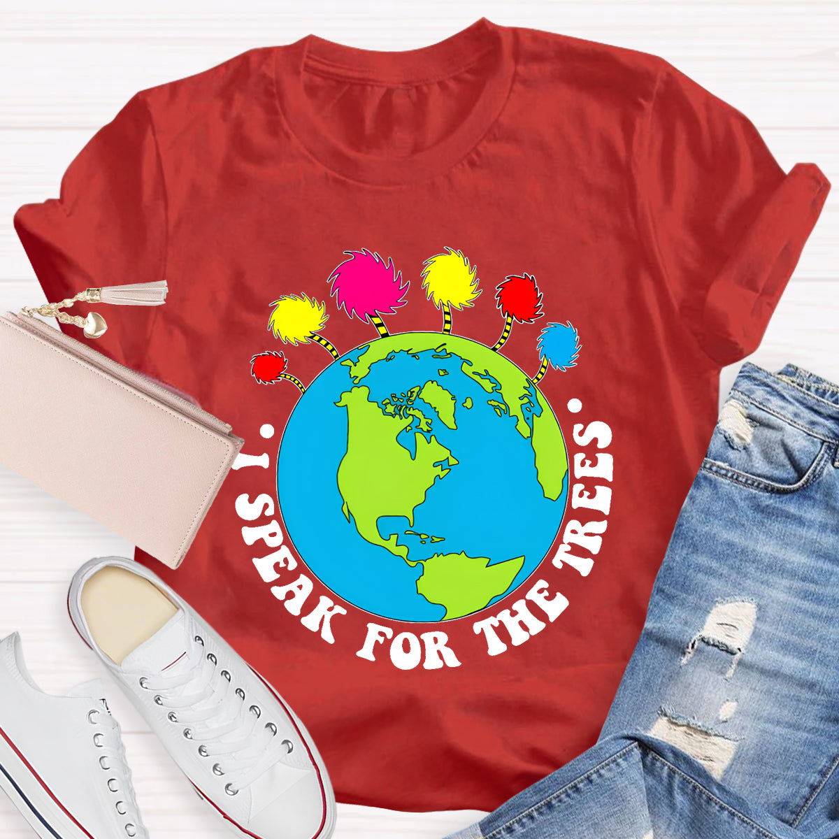 I Speak For The Trees Earth Day T-Shirt