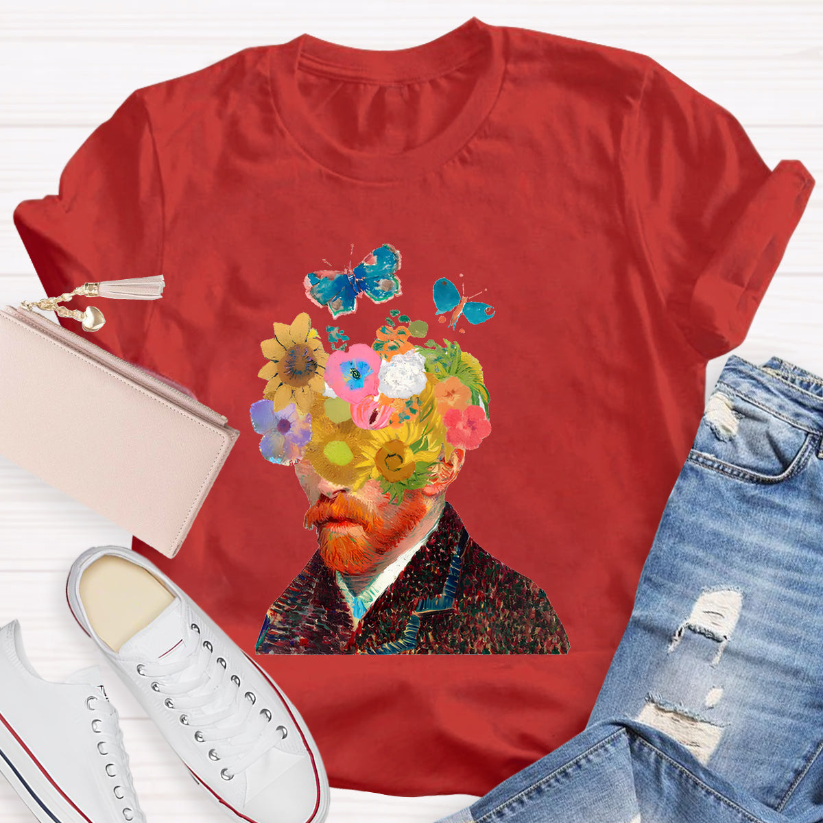 Minds Blooming Art Teacher T-Shirt