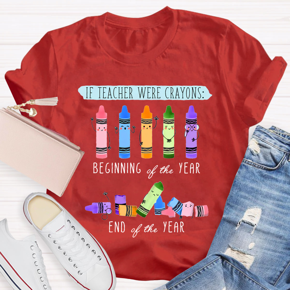 If Teacher Were Crayons Art Teacher T-Shirt