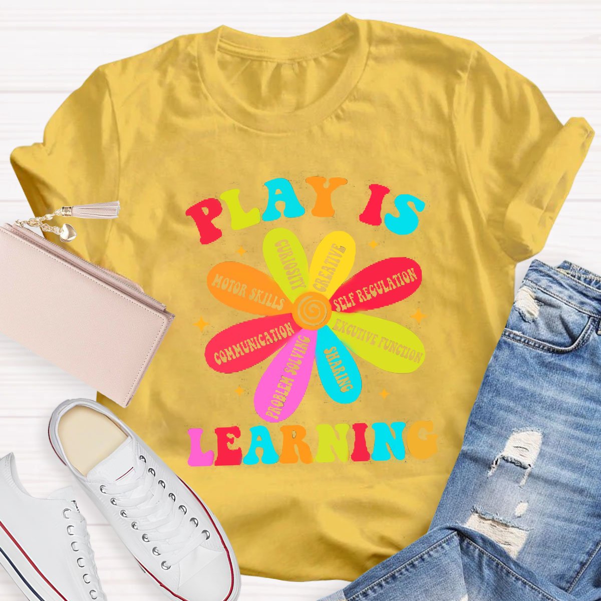 Play Is Learning Teacher Back To School T-Shirt