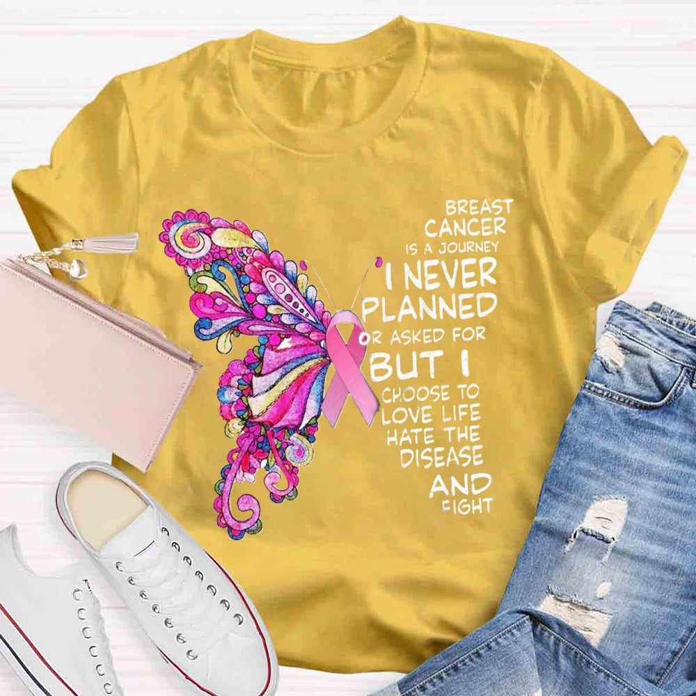 Breast Cancer Awareness Teacher T-Shirt