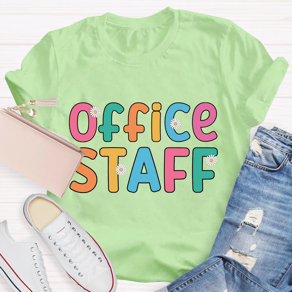 Office Staff School Office Team T-Shirt