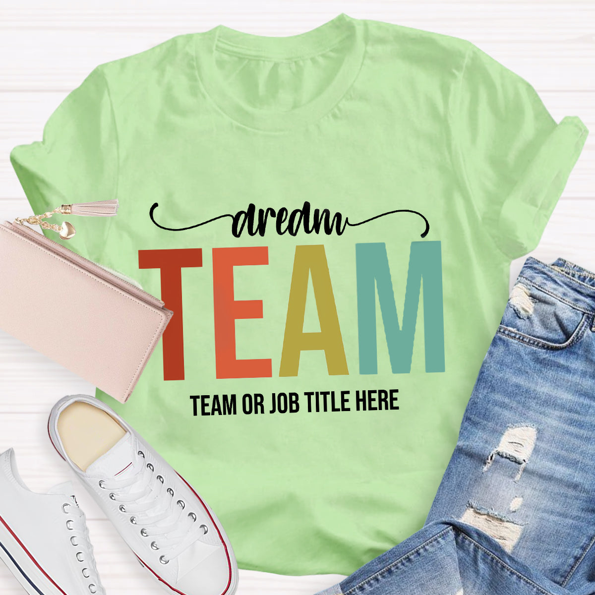 Personalized Dream Team Name T-Shirt