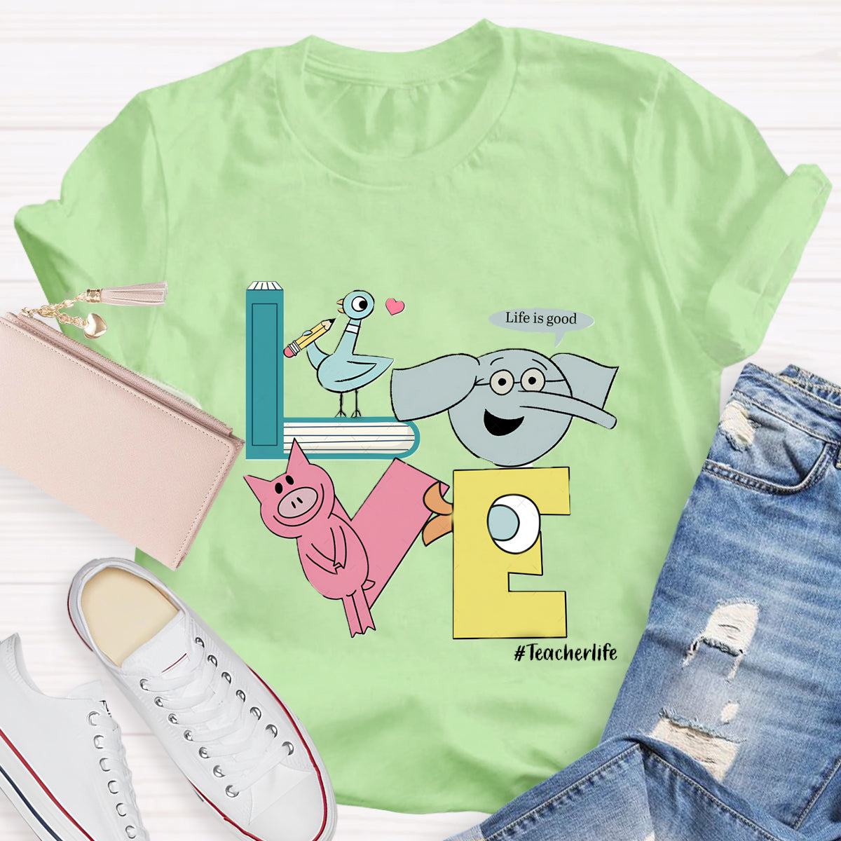 Teachers Life Is Good Lifestyle T-Shirt