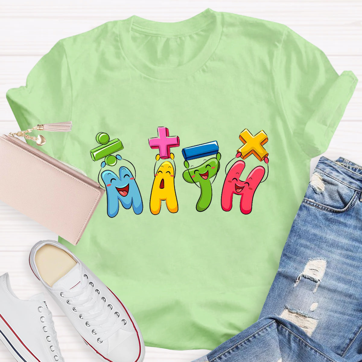 Funny Math Symbols Math Day T-Shirt