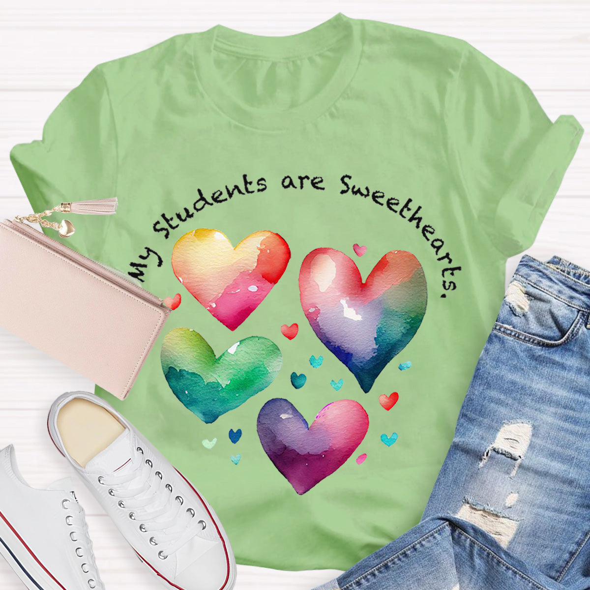 My Students Are Sweethearts Teacher T-Shirt