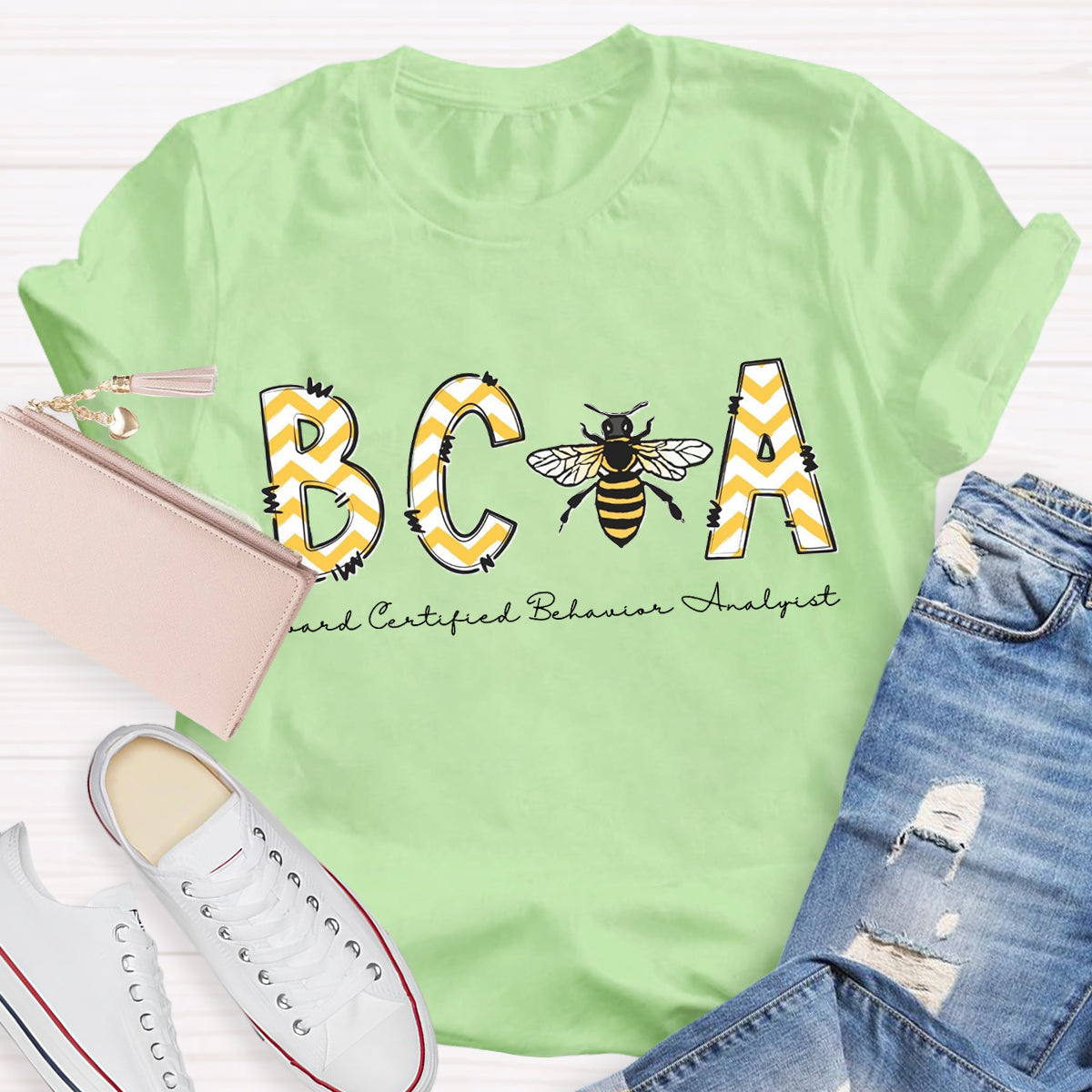 BCBA Board Certified Behavior Analyst Teacher T-Shirt