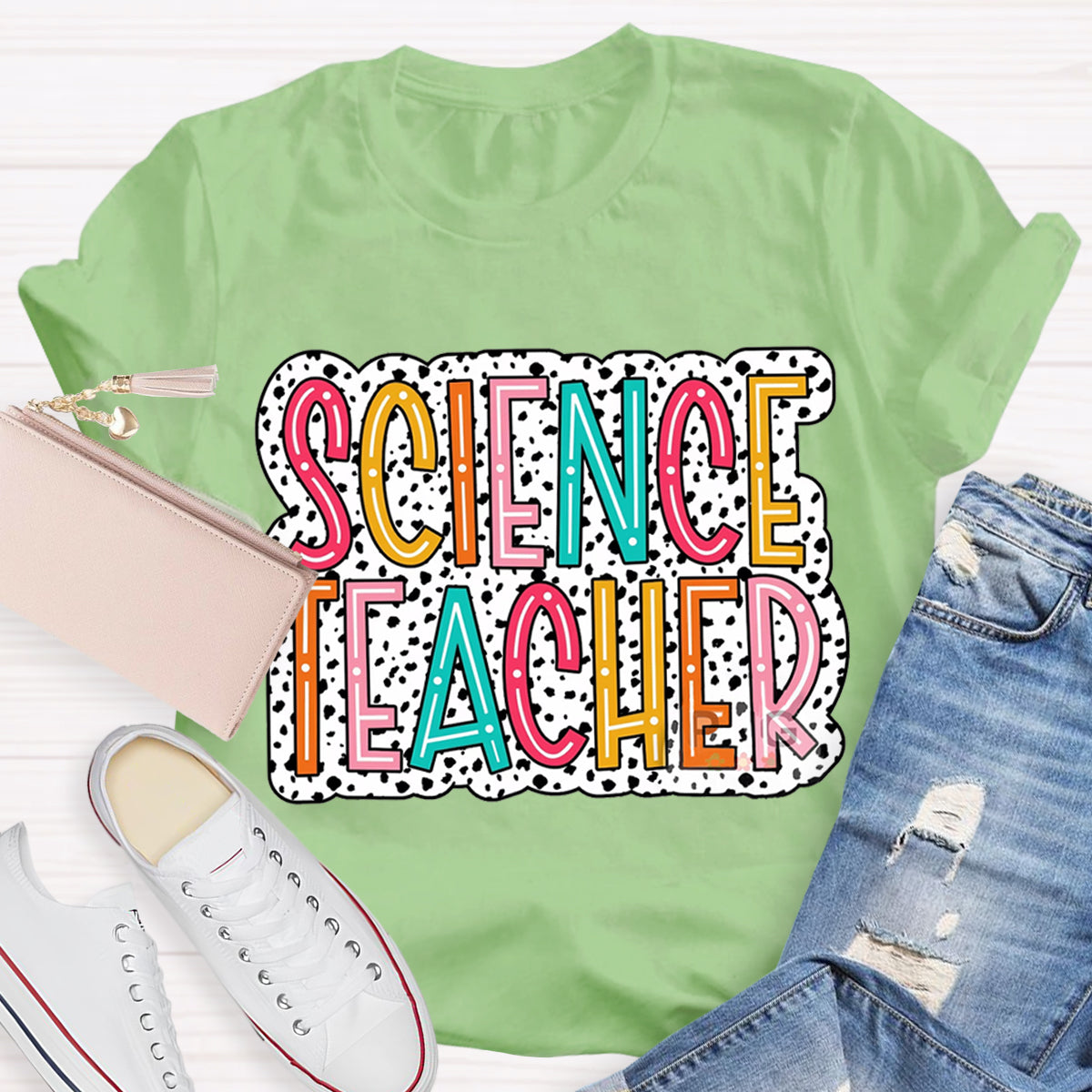 Science Teacher Sublimation Teacher T-Shirt