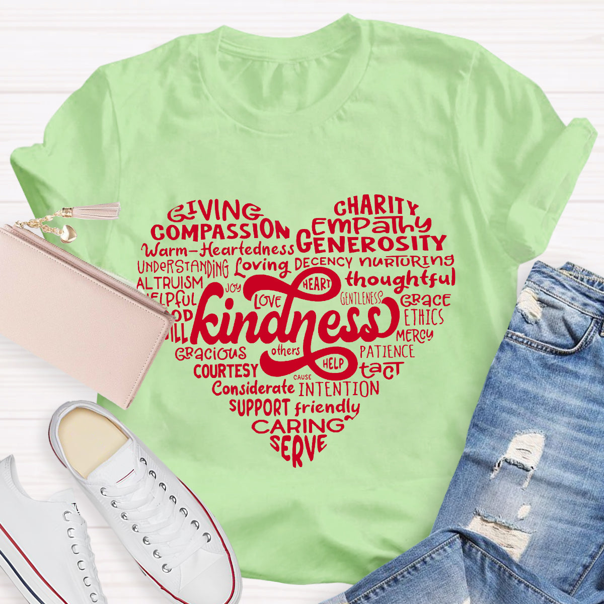 Heart Words of Kindness T-Shirt