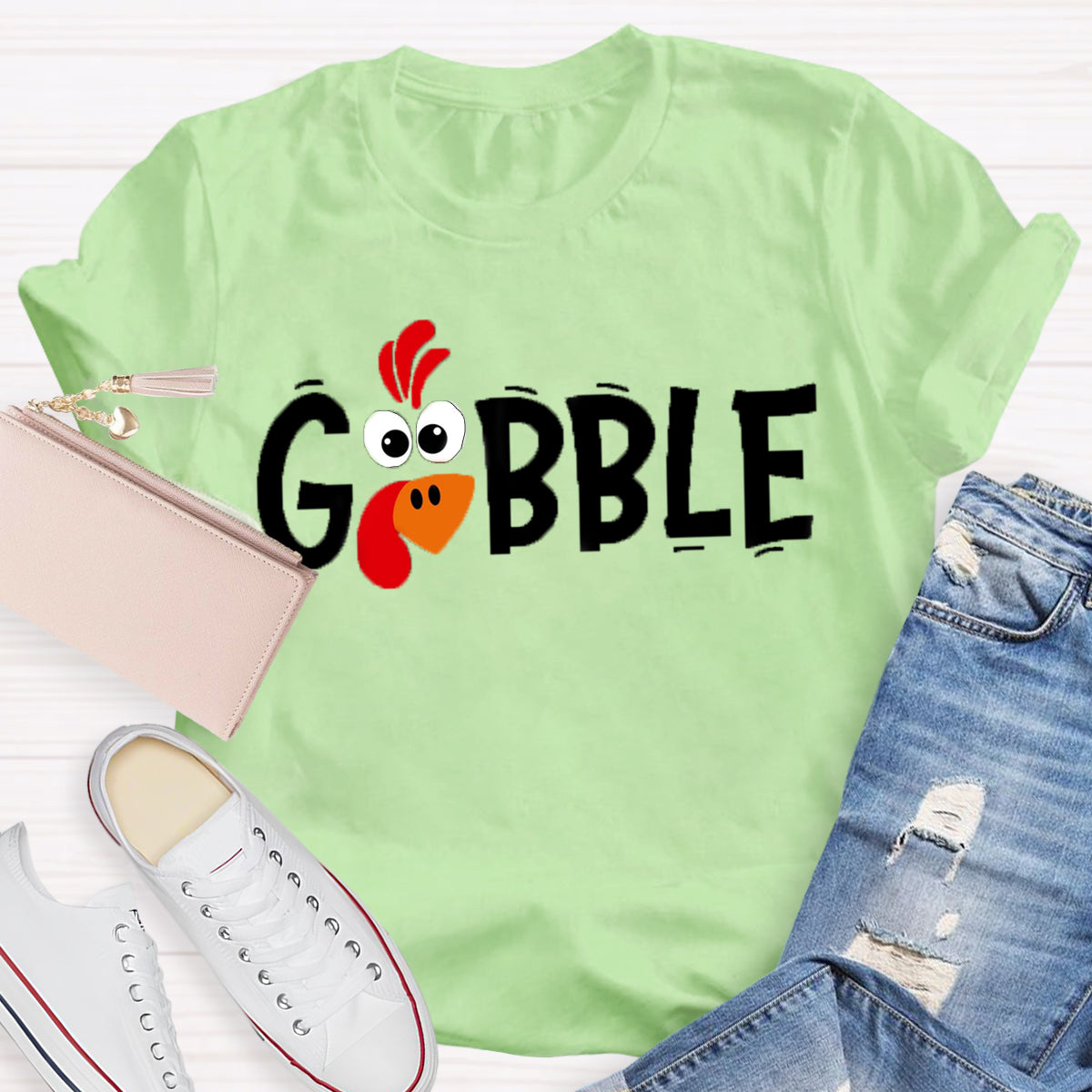 Thanksgiving Gobble Turkey T-Shirt