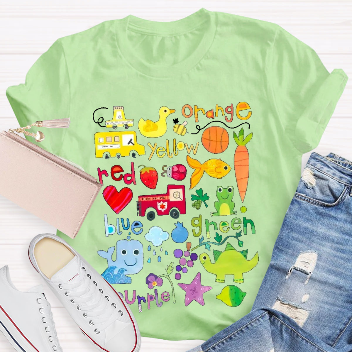 What's Your Favorite Color Teacher T-Shirt