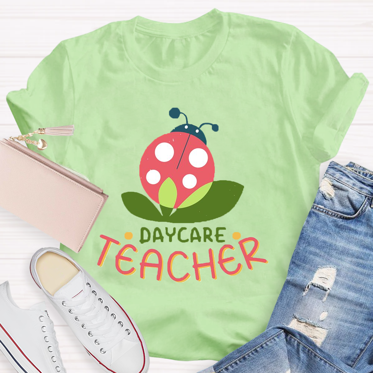 Daycare Teacher Ladybug T-Shirt