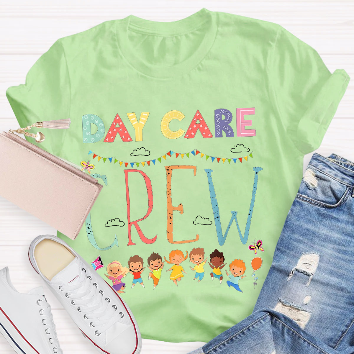 Day Care Crew Teacher T-Shirt