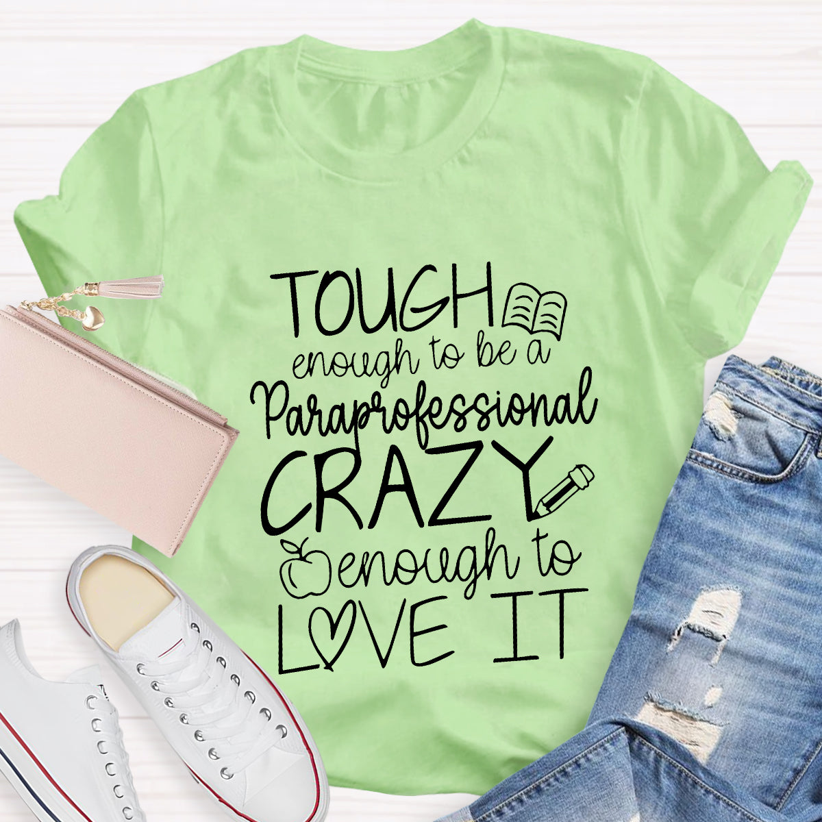 Personalized Position Tough Enough To Be A Teacher T-Shirt