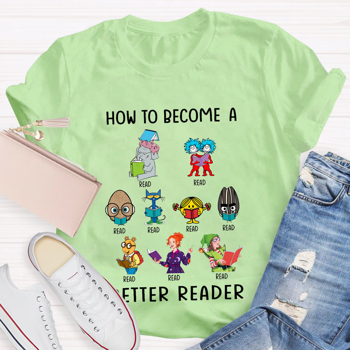 How To Become A Better Reader T-Shirt