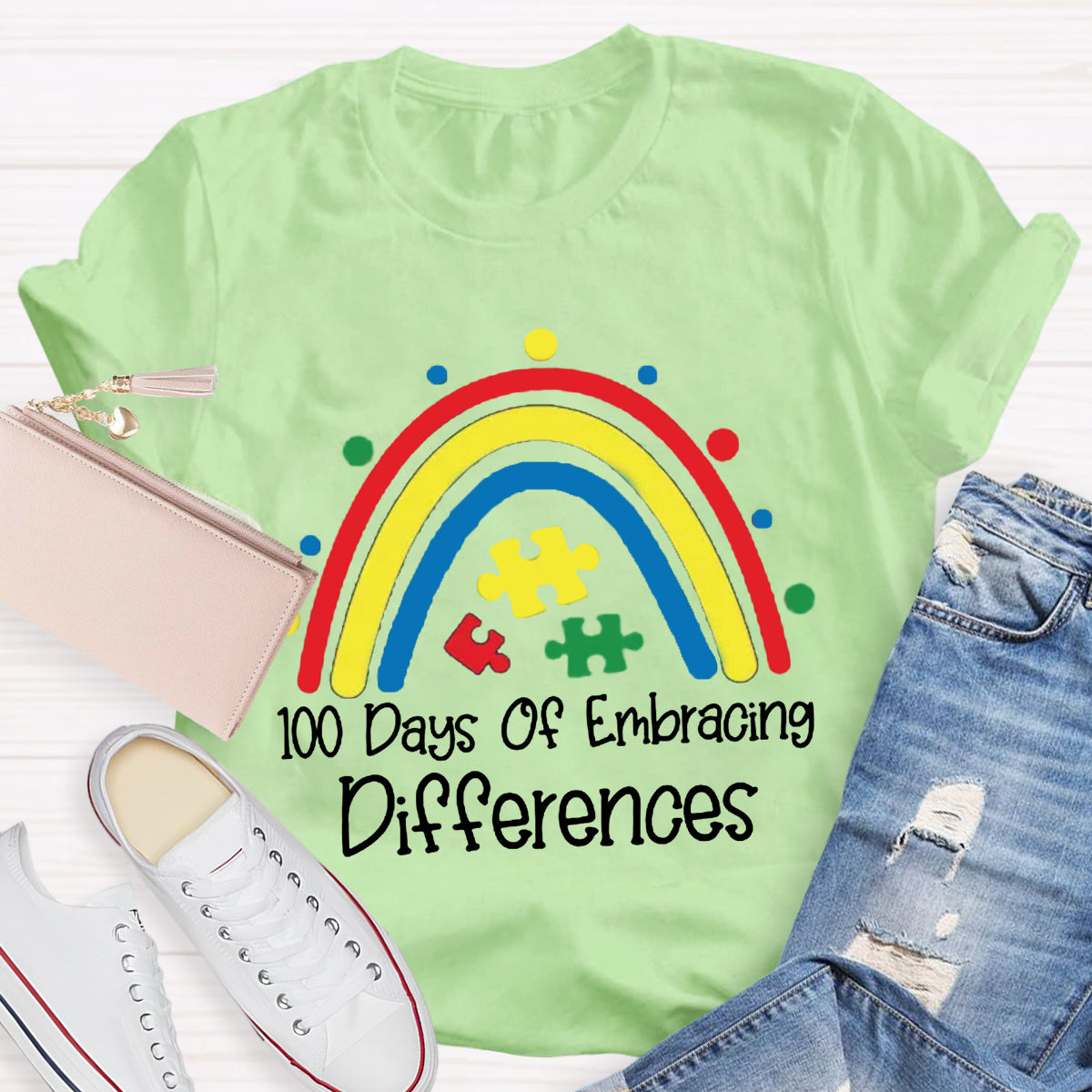 100 Days Of Embracing Difference T-Shirt