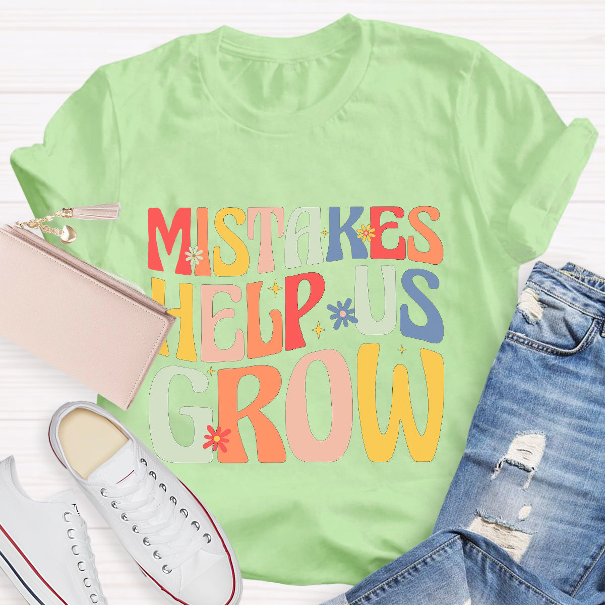 Mistakes Help Us Grow T-Shirt