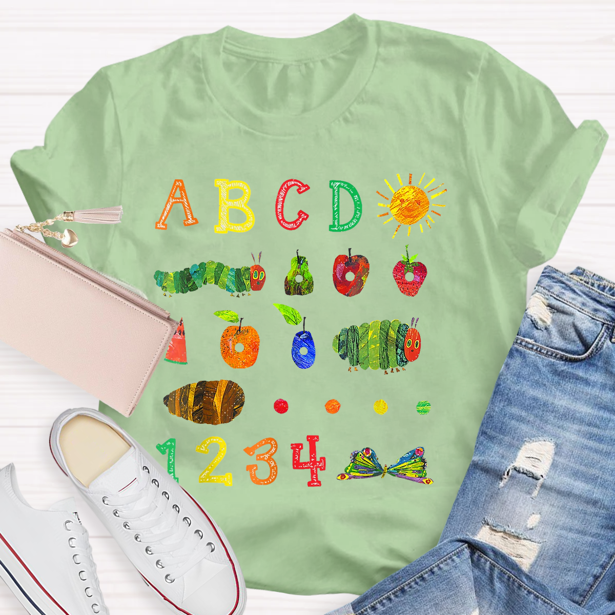 Animals Alphabet Teacher T-Shirt