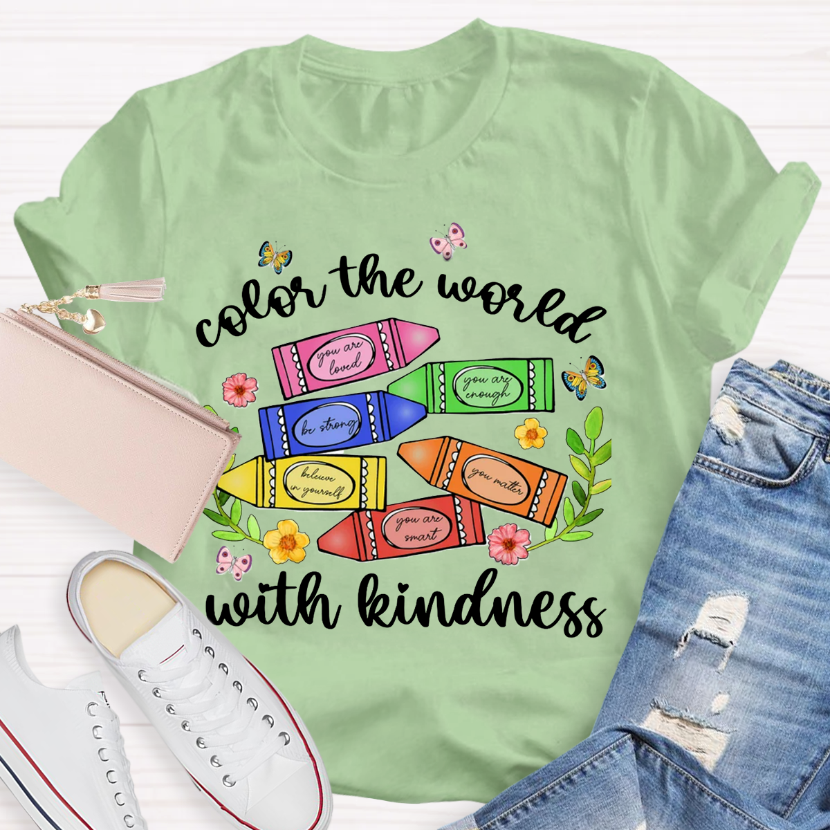 Color The World With Kindness T-Shirt