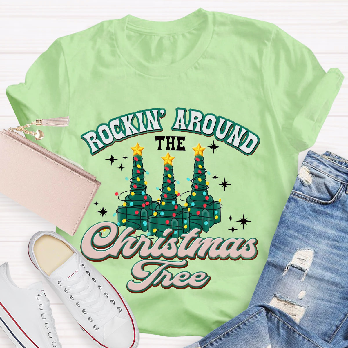 Rockin' Around The Christmas Tree T-Shirt