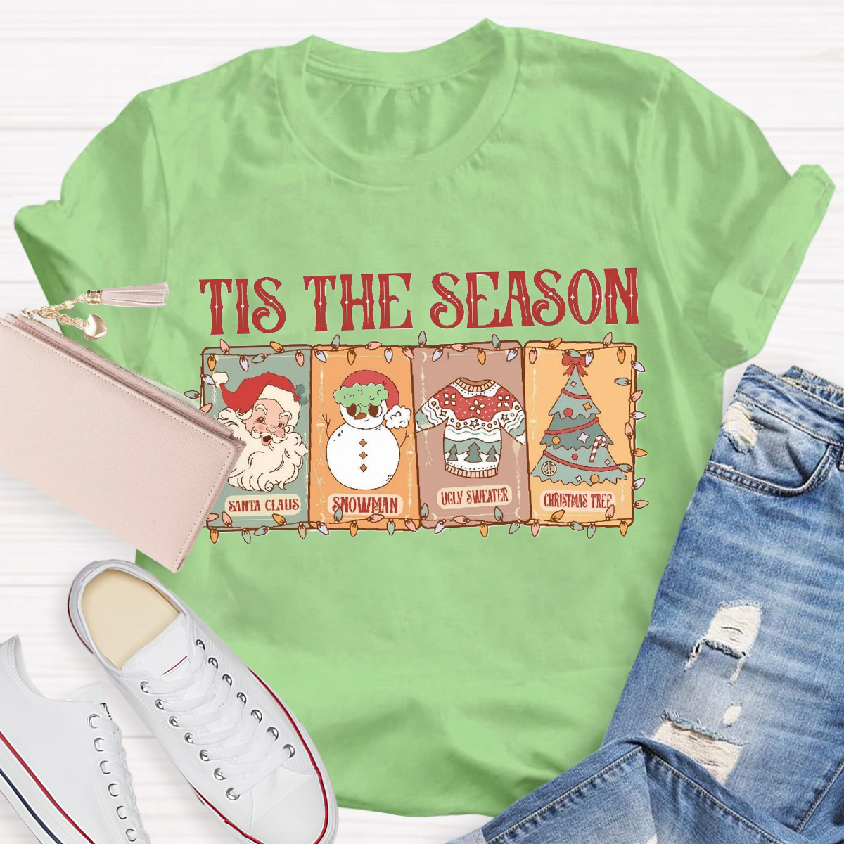 This The Season Snowman Teacher T-Shirt