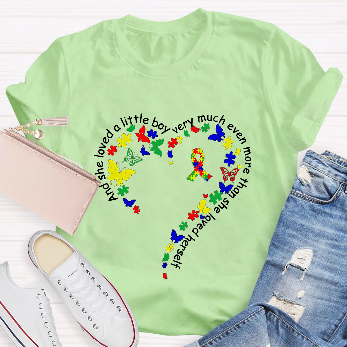 Proud To Love Autism Awareness T-Shirt