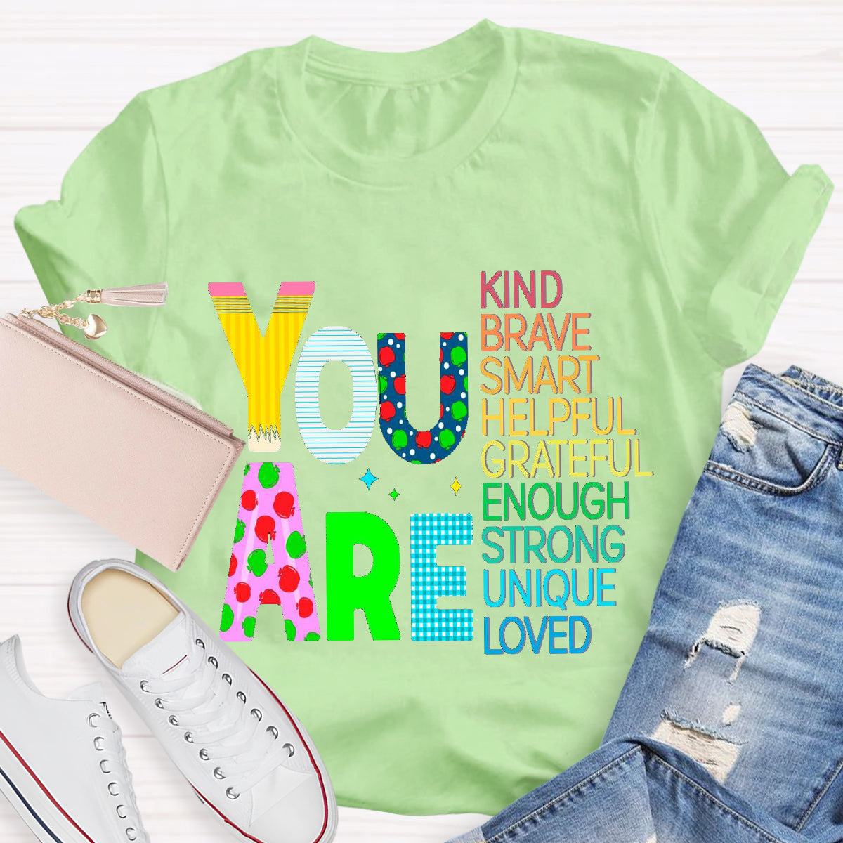 You Are Unique Loved Teacher T-Shirt