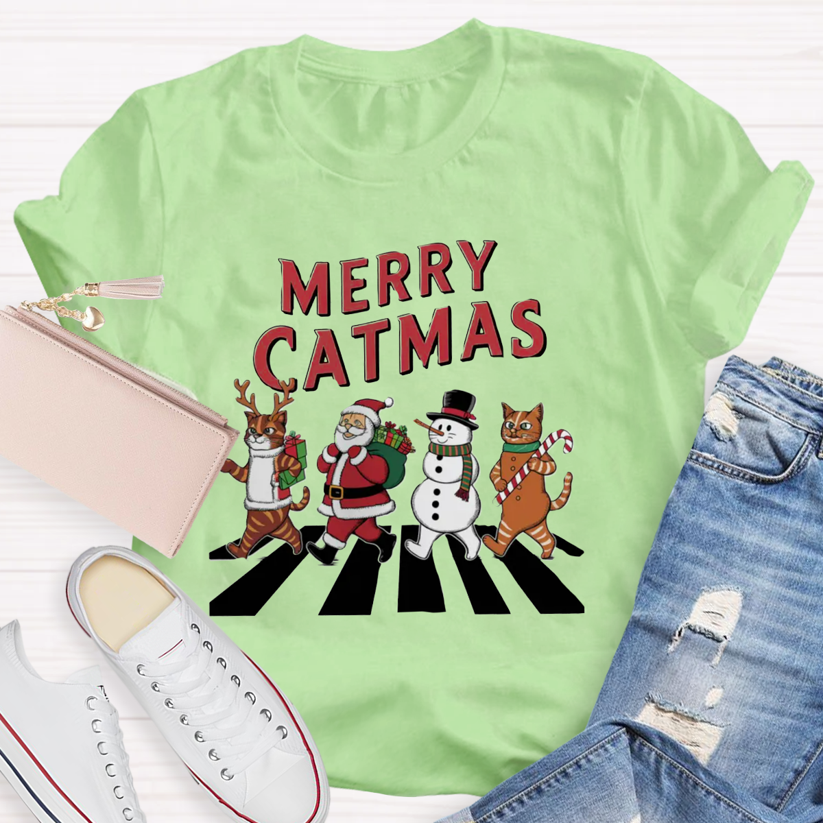 Merry Catmas T-Shirt