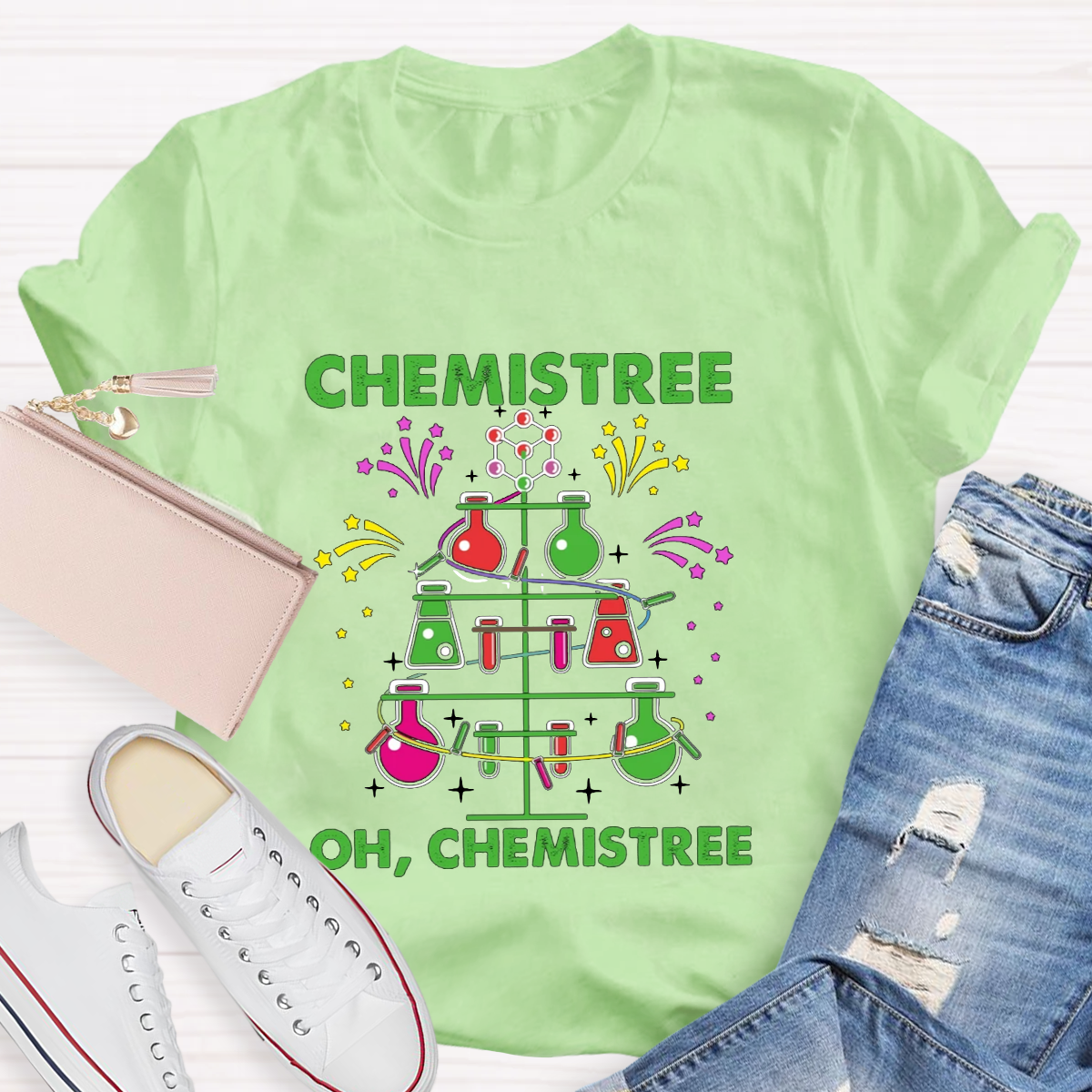 Chemistree Funny Science Teacher T-Shirt