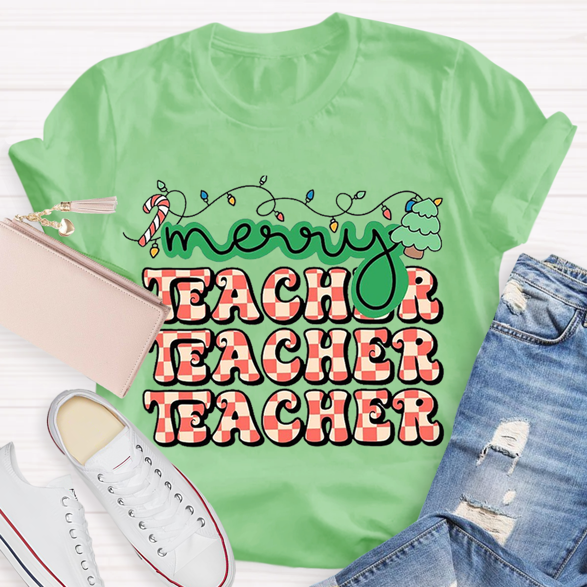 Merry Christmas Teacher T-Shirt