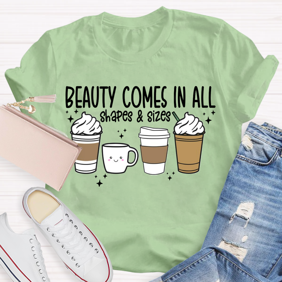 Beauty Comes In All Shape And Sizes T-Shirt