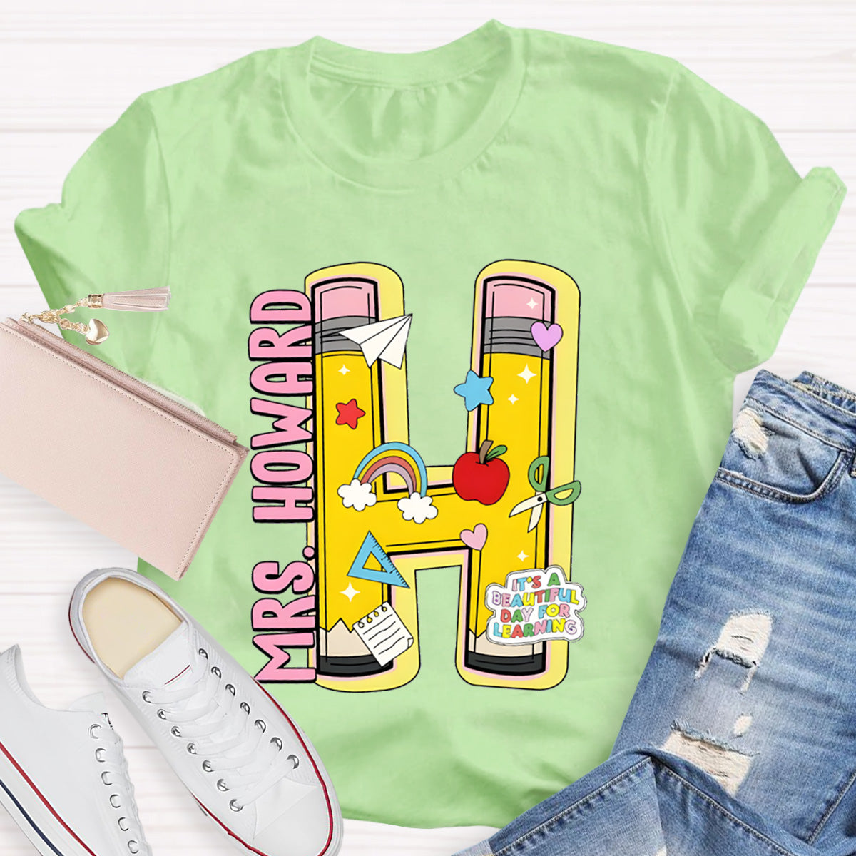 Personalized Teacher Name Mrs Howard T-Shirt