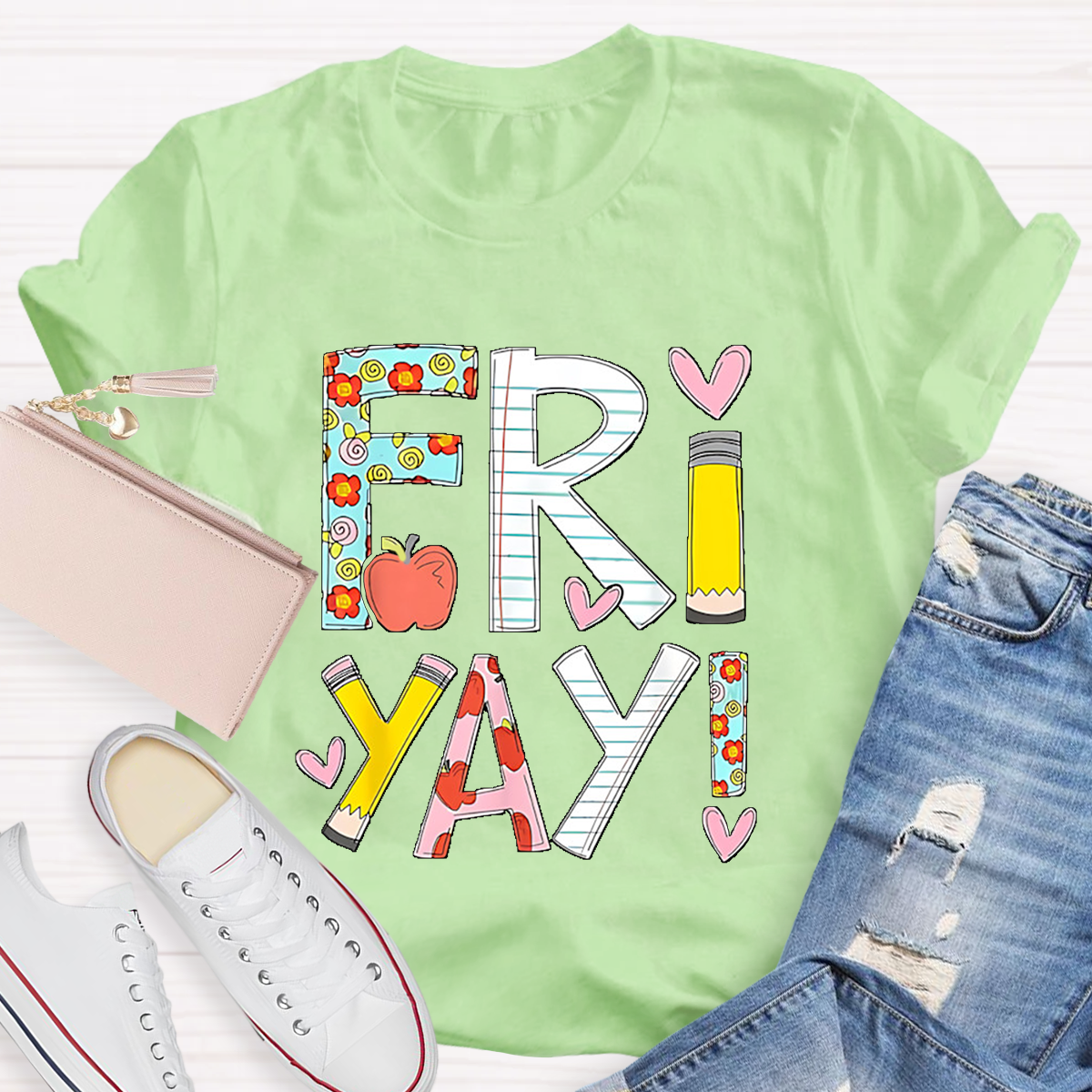 Fri Yay Teacher T-Shirt