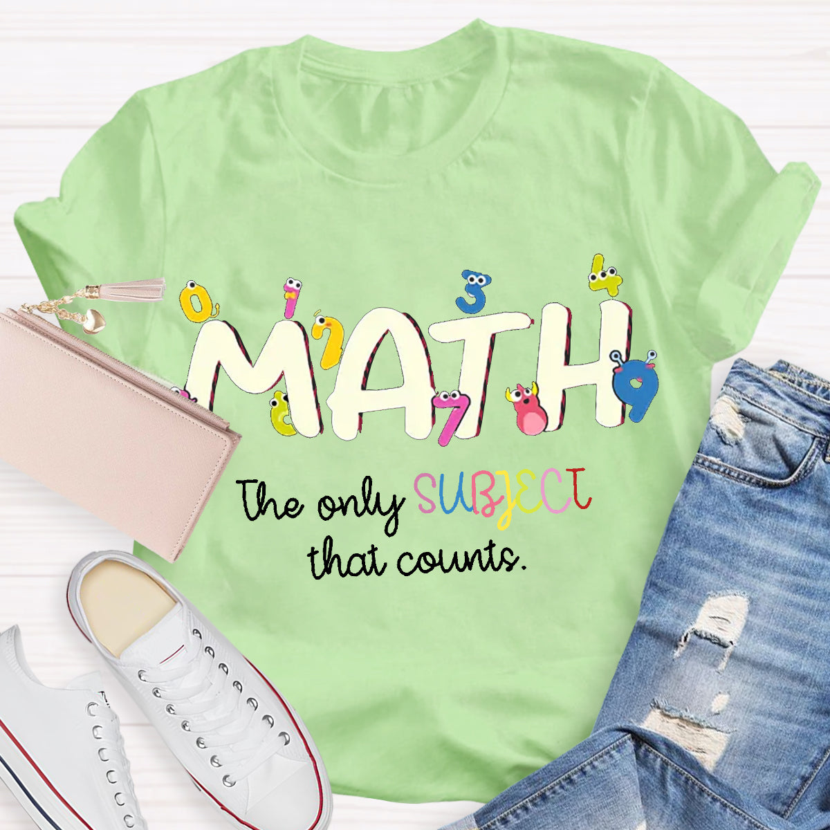 Math The Only Subject That Counts T-Shirt