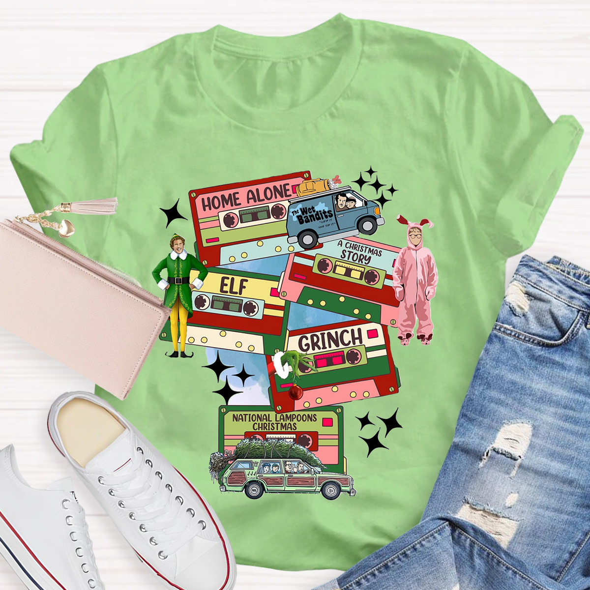 Christmas Movie Teacher T-Shirt