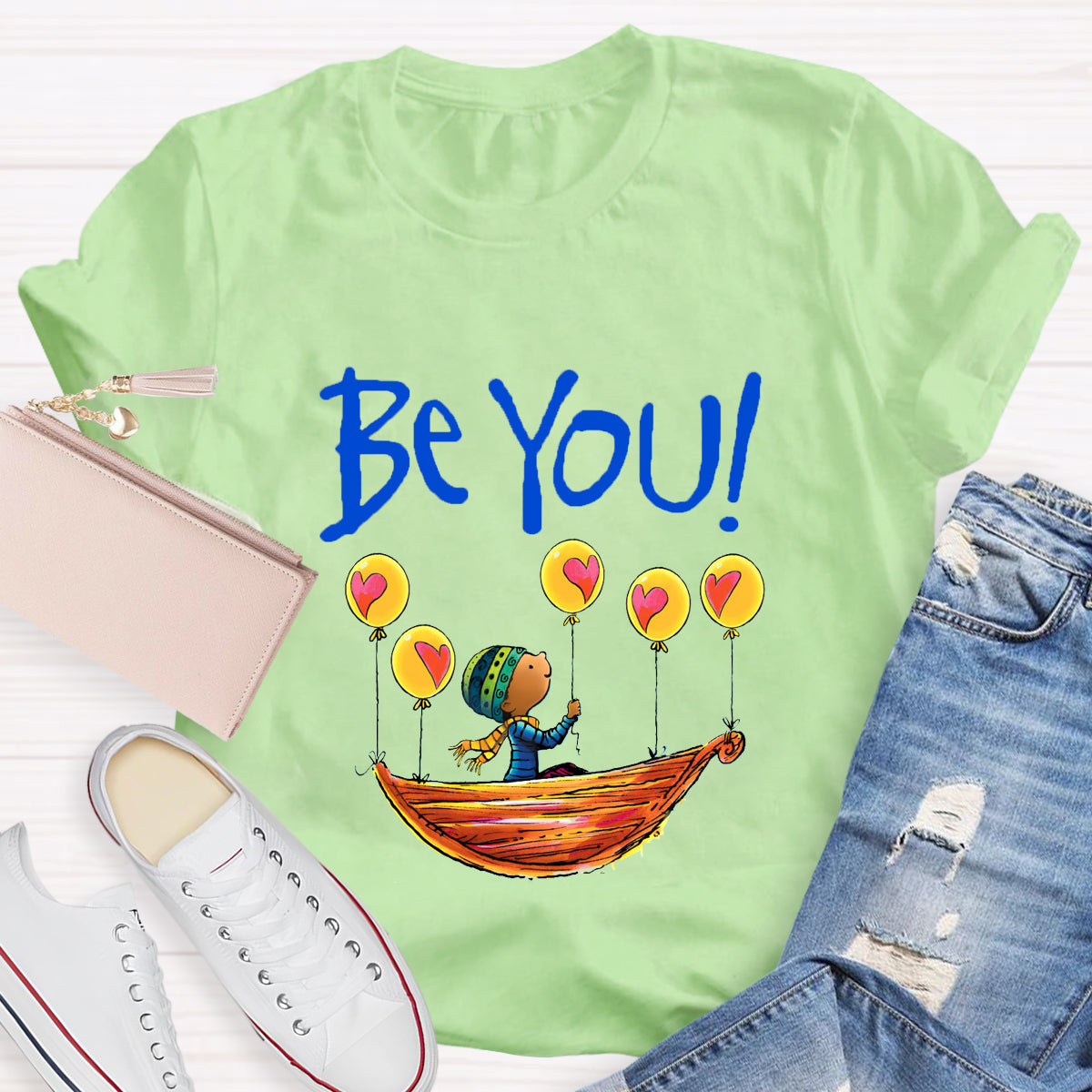 Be You Children's Books Teacher T-Shirt