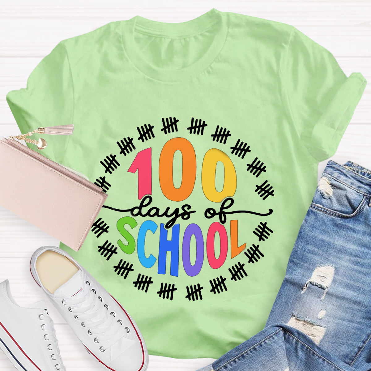 Happy 100 Days of School T-Shirt