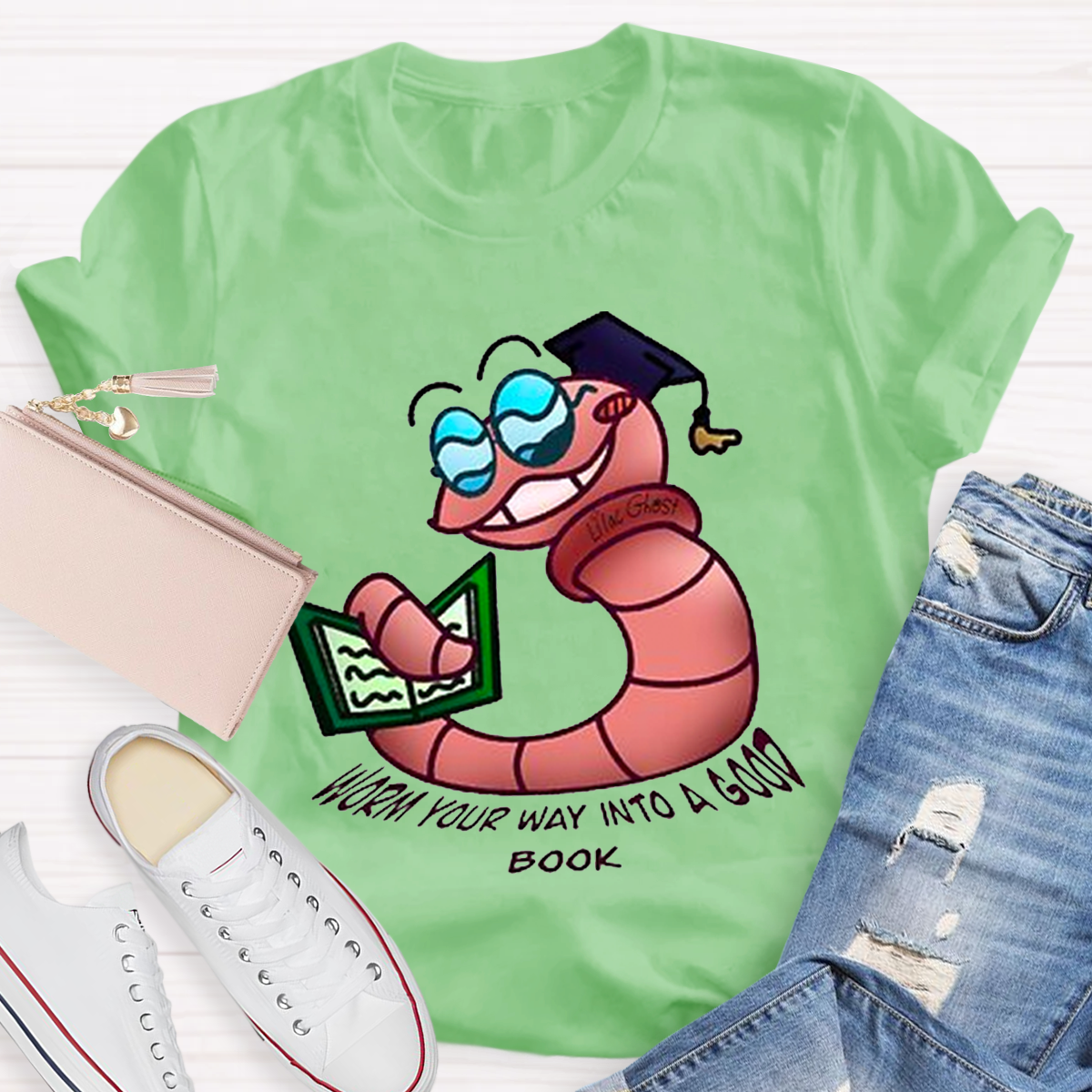 Humorous Read Book Teacher T-Shirt