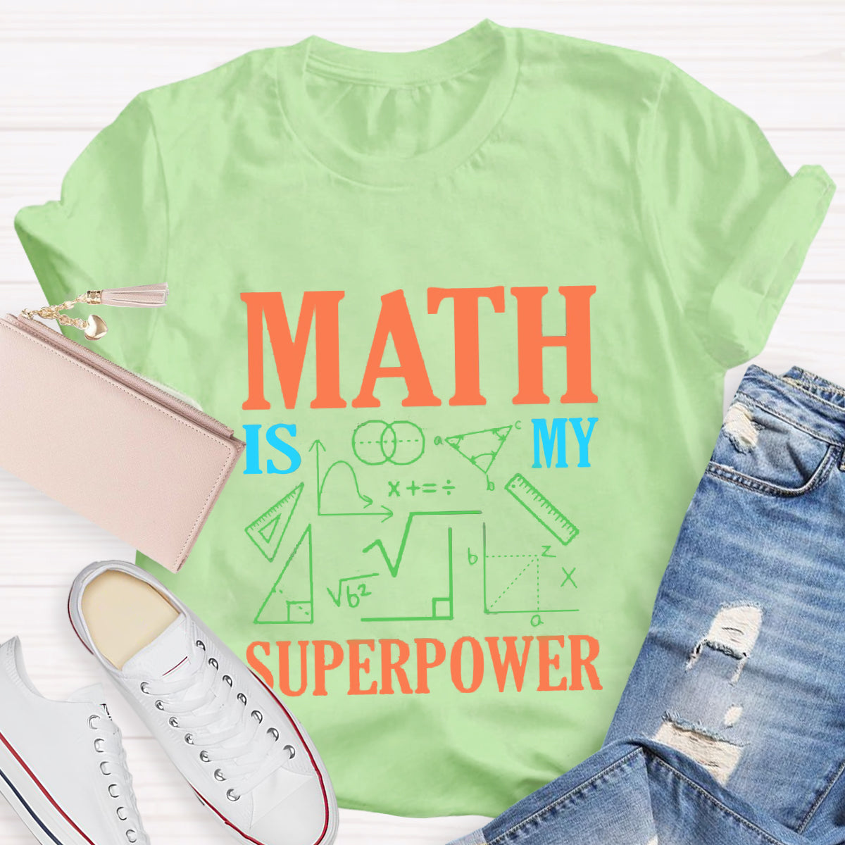 Math Is My Superpower T-Shirt