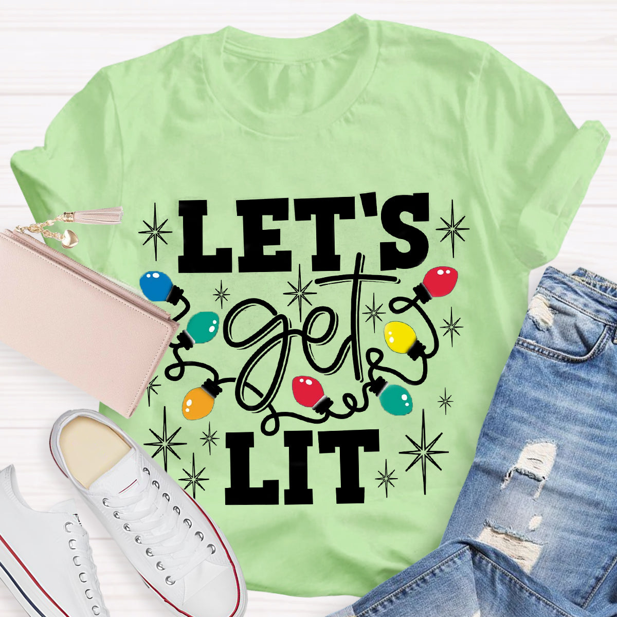 Let's Get Lit  T-Shirt