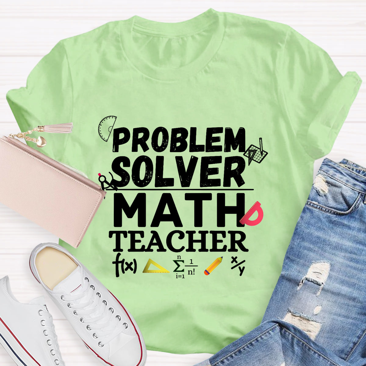 Problem Solver Math Teacher T-Shirt