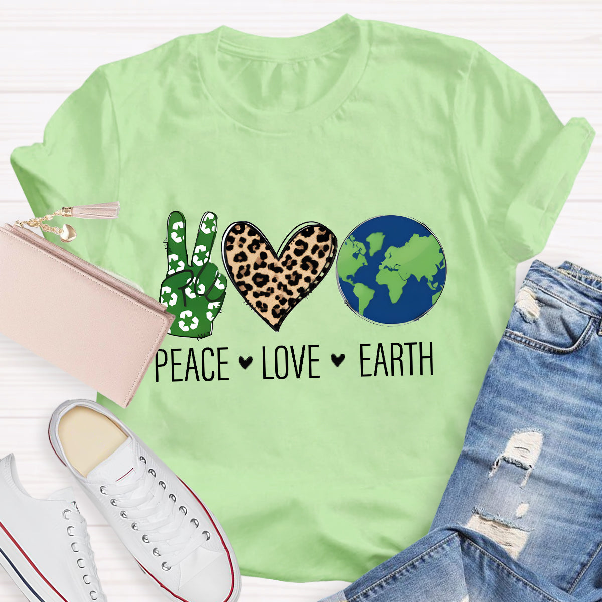 Peace Love Earth T-Shirt