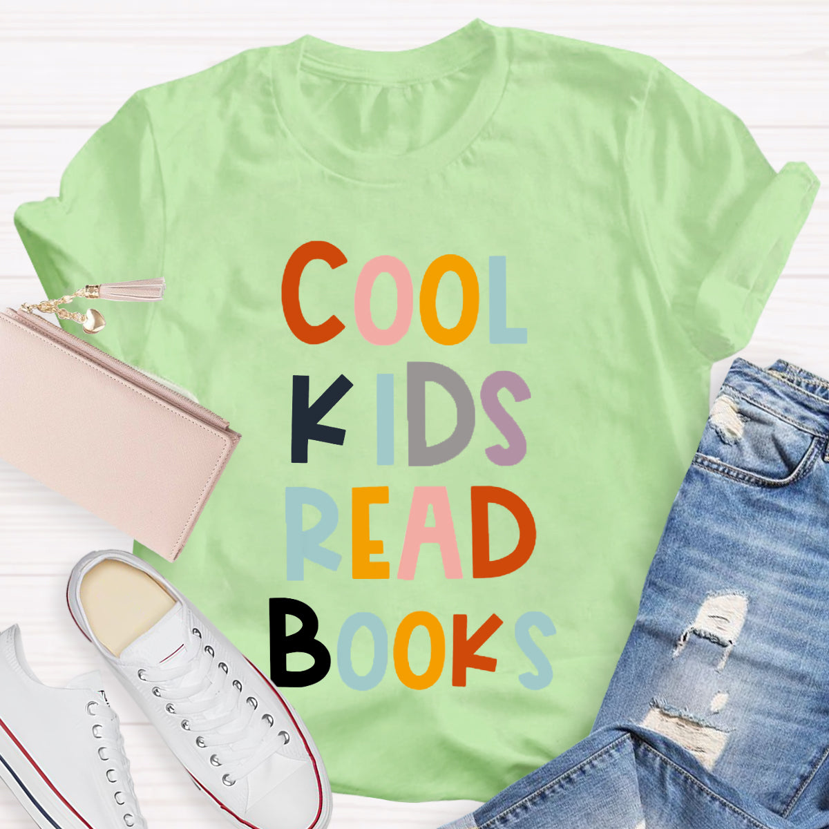 Cool Kids Read Books T-Shirt