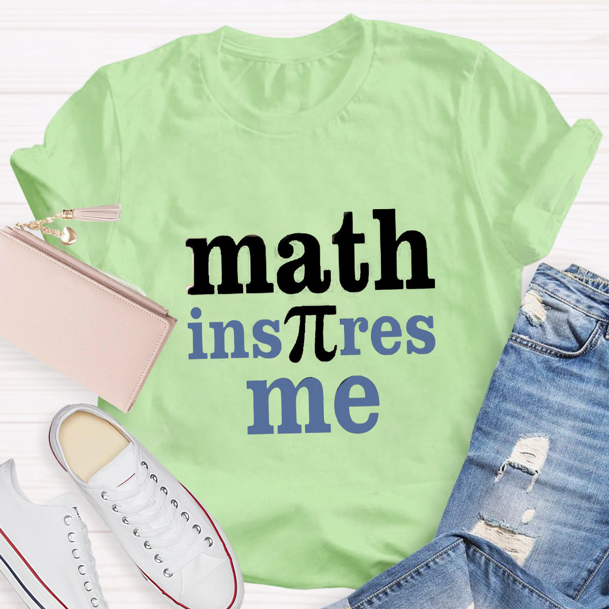 Math Inspire Me Math Teacher T-Shirt