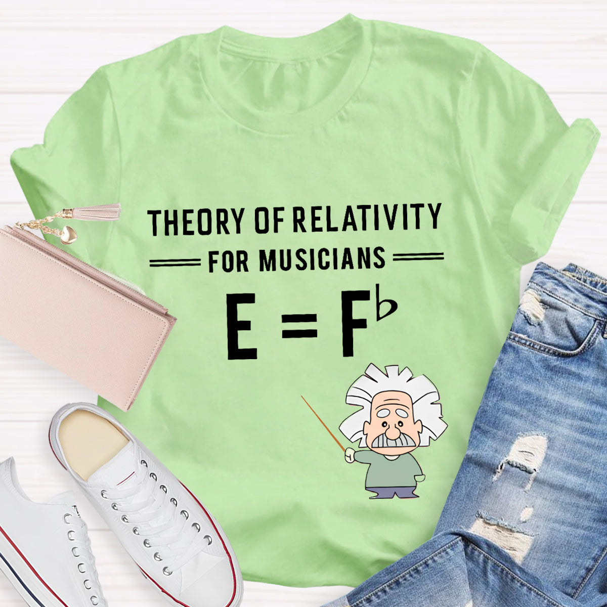 Theory Of Relativity For Musicians Teacher T-Shirt