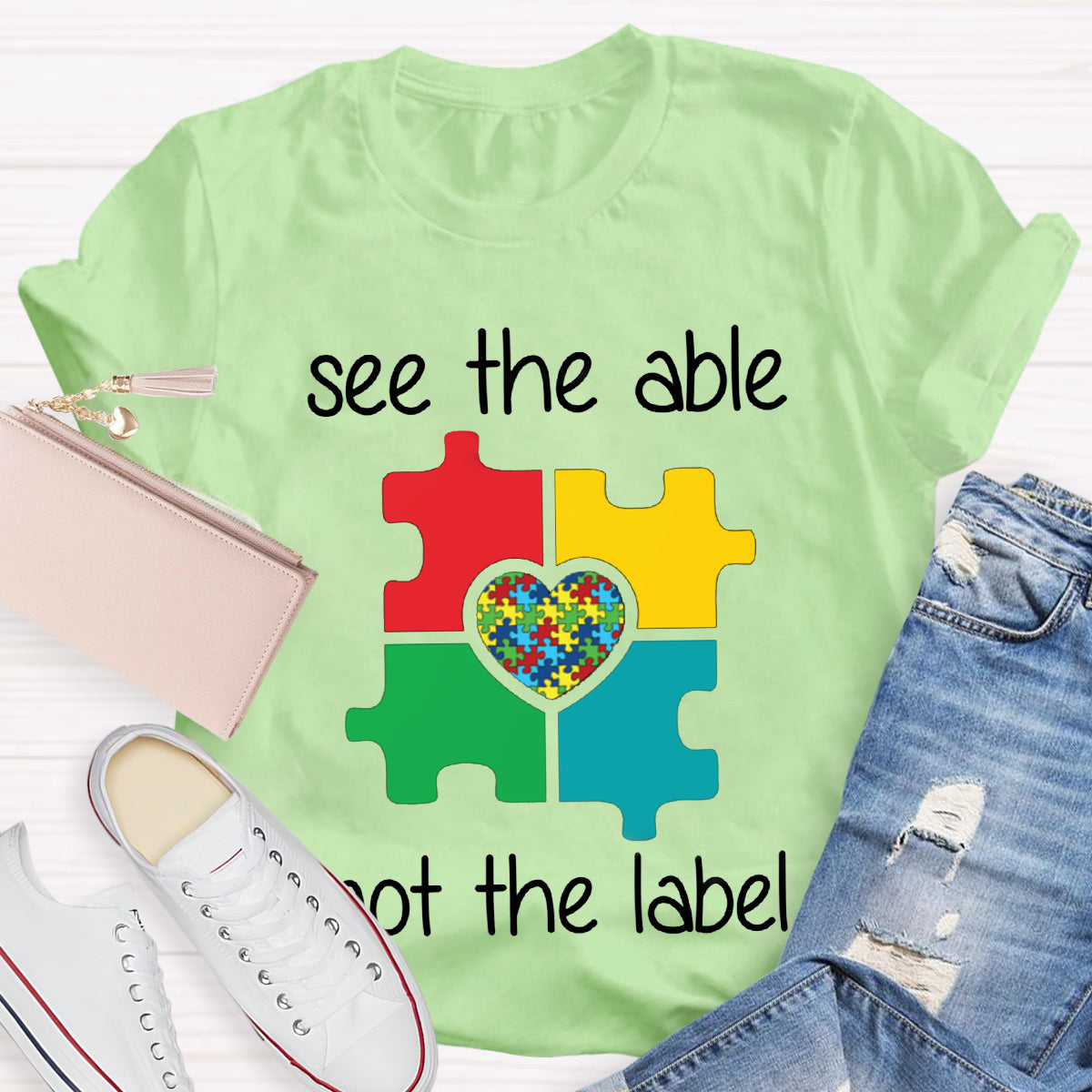 See The Able Not the Lable Special Education T-Shirt