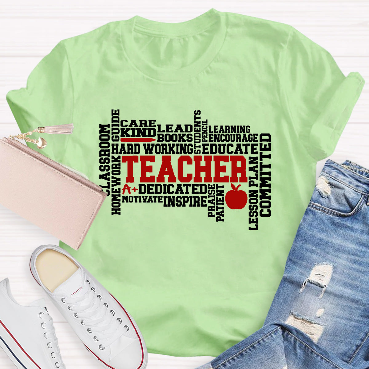 Teacher Definition Committed Encourage T-Shirt